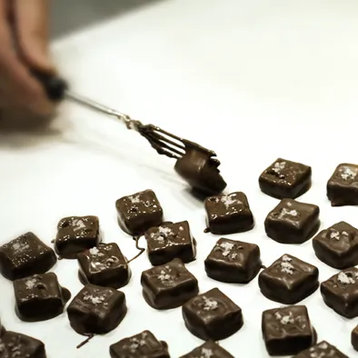 Bombom de Flor de Sal e Alecrim