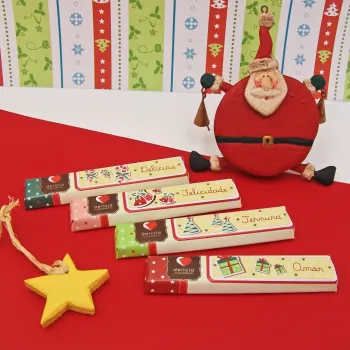 Barrita de Chocolate de Leite - Natal