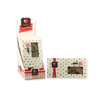 Tablete de Chocolate Negro com 5 Pimentas