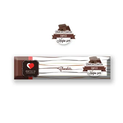 Barrita Simples de Negro 50%