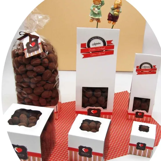 Amêndoa com Cacau em Pó